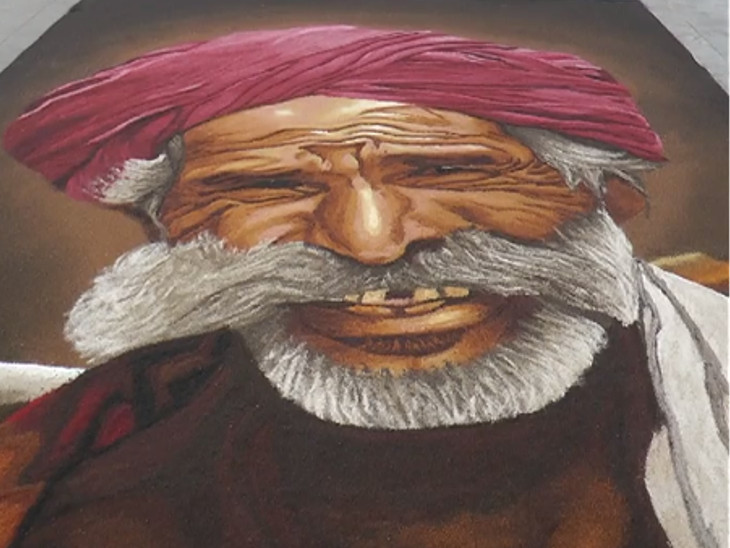 ખેડૂતના ચહેરા પર ઝલકતું સ્મિત