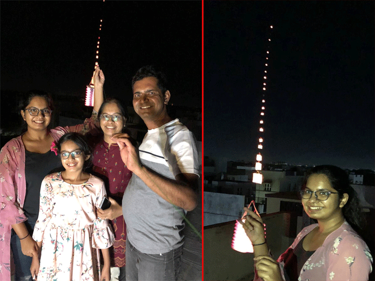 23 તુક્કલ સાથે પતંગબાજીની લોકોએ તસવીરો પણ ખેંચાવી