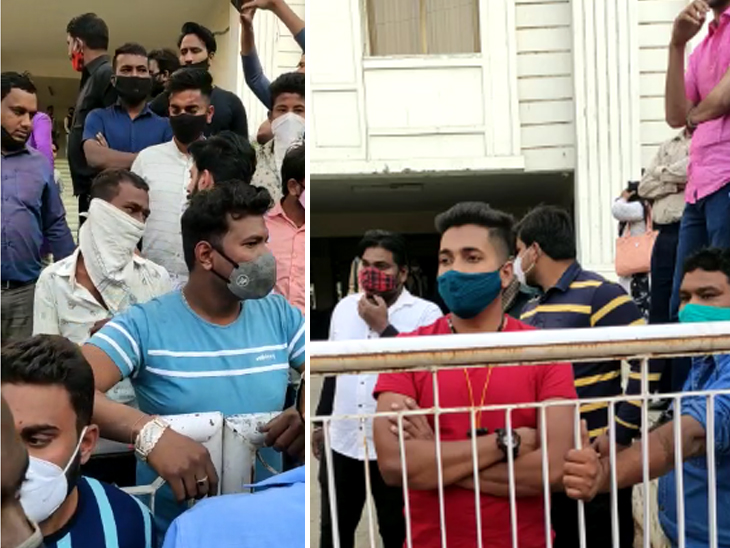 कांग्रेस के पालड़ी को राजीव गांधी भवन में बाउंसर लगाने के लिए मजबूर किया गया है