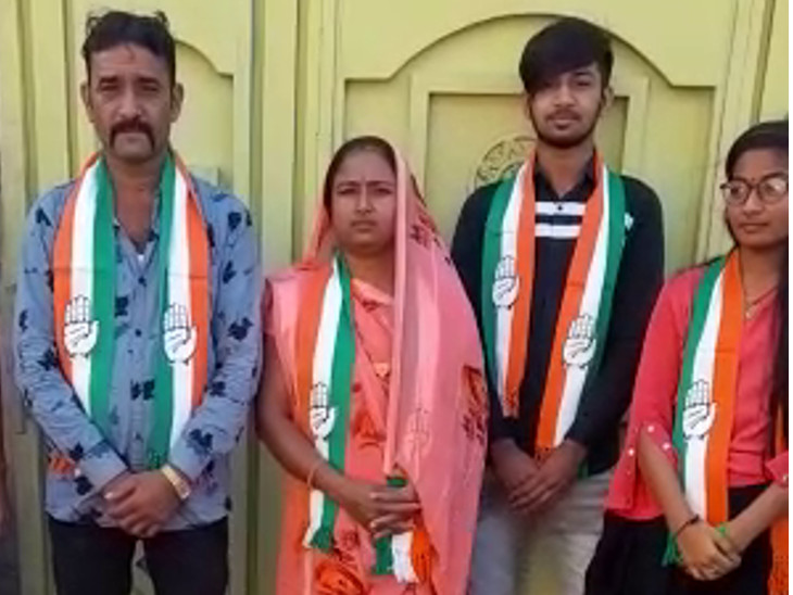 પરિવાર સાથે ધનીબેન