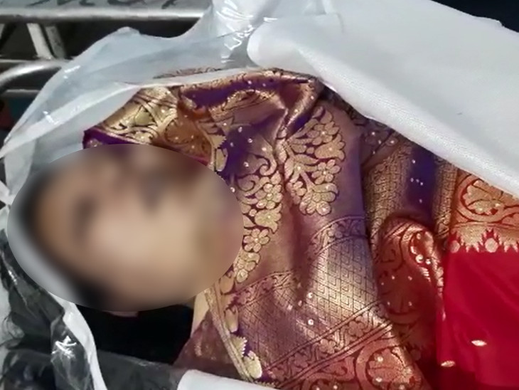 સજીધજીને તૈયાર થયેલી કન્યાનો મૃતદેહ