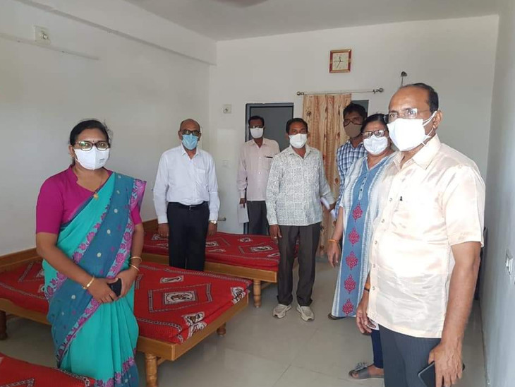 Isolation center of 5749 beds set up in 546 villages of Vadodara, Minister of State visited | વડોદરાના 546 ગામામો 5749 બેડના આઈસોલેશન સેન્ટર ઉભા કરાયા,રાજયમંત્રીએ મુલાકાત લીધી - Vimarsana News