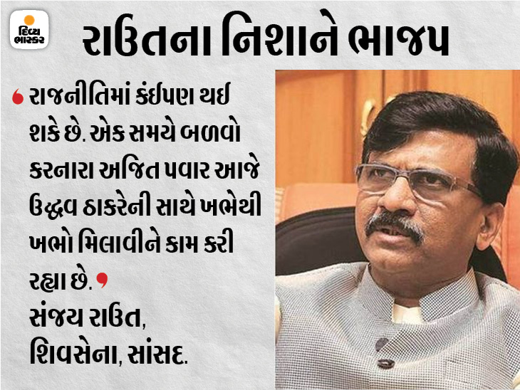 Sanjay said- BJP considered Shiv Sena as a servant in Maharashtra government, two days ago Modi was called the top leader | સંજયે કહ્યું- મહારાષ્ટ્રમાં સત્તા પર હતા ત્યારે ભાજપ શિવસેનાને નોકર સમજતું હતું; બે દિવસ પહેલાં જ મોદીને ટોપ લીડર ગણાવ્યા હતા - Vimarsana News