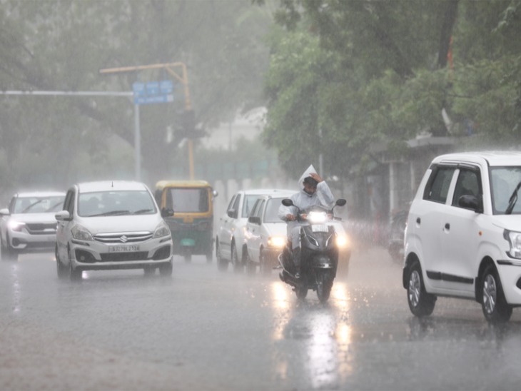 Meteorological department forecasts two days of rains in the state | ચોમાસું જામ્યું: અમદાવાદમાં અનેક વિસ્તારોમાં વરસાદ શરૂ, રાજ્યના જામનગર, દેવભૂમિ દ્વારકા સહિતના ...