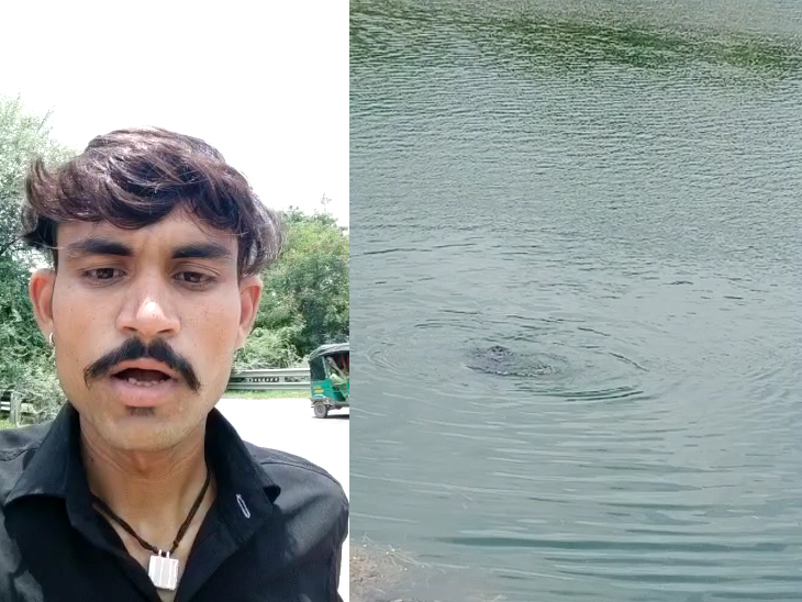 'I'm committing suicide ...... love you friends .... love you mom dead' young man jumped into Modhera canal | 'હું આત્મહત્યા કરું છું......લવ યૂ ફ્રેન્ડ્સ....લવ યુ મોમ ડેડ' કહી યુવક મોઢેરા કેનાલમાં કૂદી પડ્યો - Vimarsana News