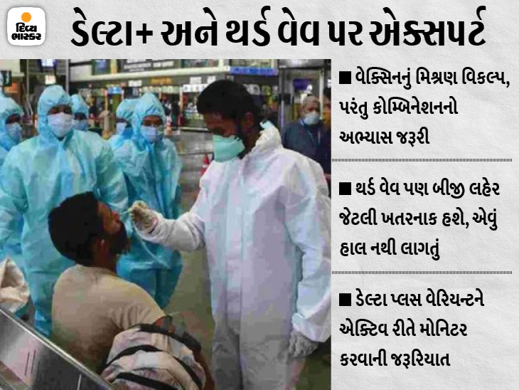 AIIMS chief speaks: Delta + is also an alternative to vaccine mixing for protection, it may boost immunity but still requires research | AIIMSના ચીફ બોલ્યા- ડેલ્ટા+થી સુરક્ષા માટે વેક્સિન મિક્સિંગનો પણ વિકલ્પ, તેનાથી ઈમ્યુનિટી વધી શકે છે પરંતુ હજુ રિસર્ચ જરૂરી - Vimarsana News