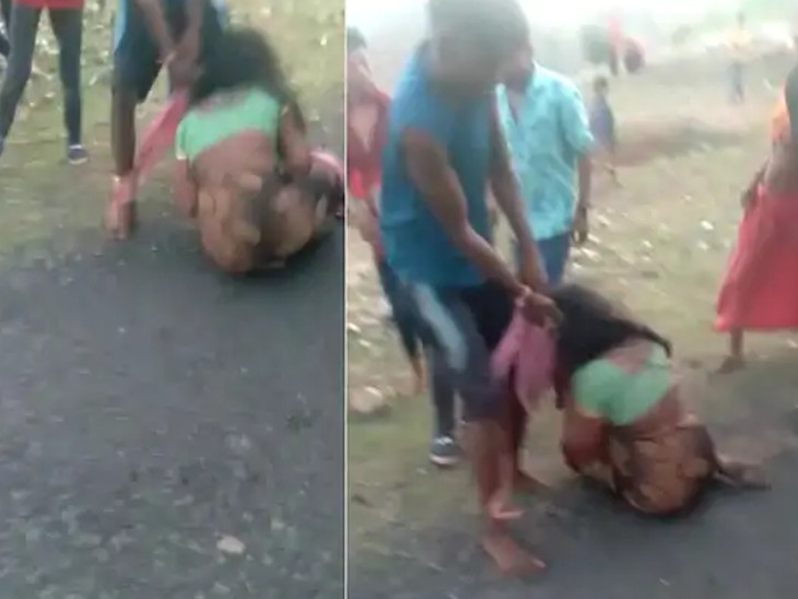 The CM said, 'Take action as you see fit'; In Dhanpur, Parineeta was stripped naked by her in-laws and turned into the whole village | CMએ કહ્યું, 'દાખલો બેસે તેવી કાર્યવાહી કરો'; ધાનપુરમાં પરિણીતાને સાસરીયાએ નિર્વસ્ત્ર કરી આખા ગામમાં ફેરવી હતી - Vimarsana News