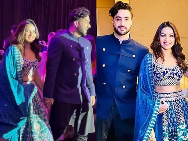अली और जैस्मिन ने मैचिंग कलर के आउटफिट पहने थे