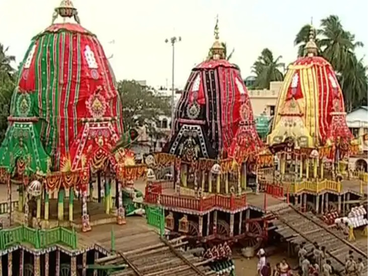 Jagannath Swami Celebrates The Angry Mother Lakshmi, After Traveling To Bahuda, Then God Returns To The Temple | જગન્નાથ સ્વામી નિરાશ લક્ષ્મીજીને મનાવે છે, બાહુડા યાત્રા કરી ભગવાન મંદિરમાં ફરી બિરાજે છે - Vimarsana News