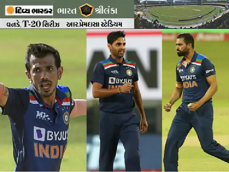 પહેલી T-20માં યુઝવેન્દ્ર ચહલે 1, ભુવનેશ્વરે 4 અને દીપકે 2 વિકેટ લીધી