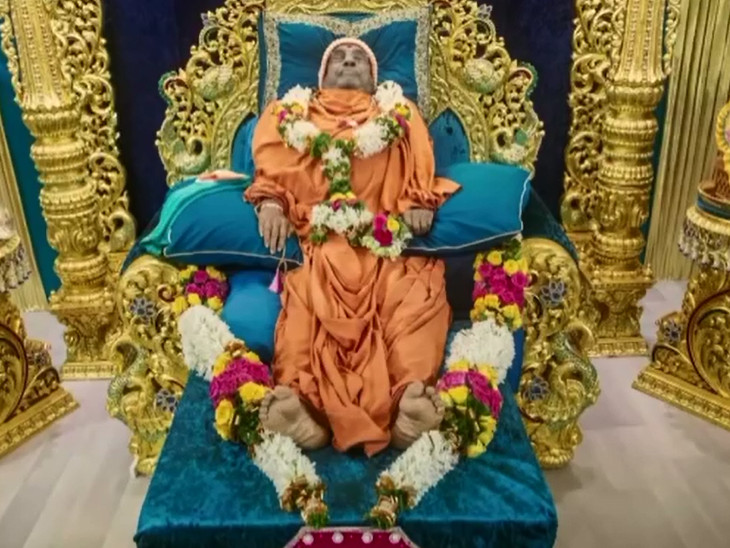 હરિપ્રસાદ સ્વામીજી નશ્વરદેહના અંતિમ દર્શન માટે ત્રીજા દિવસે પણ ભક્તોનું ઘોડાપુર ઉમટ્યું