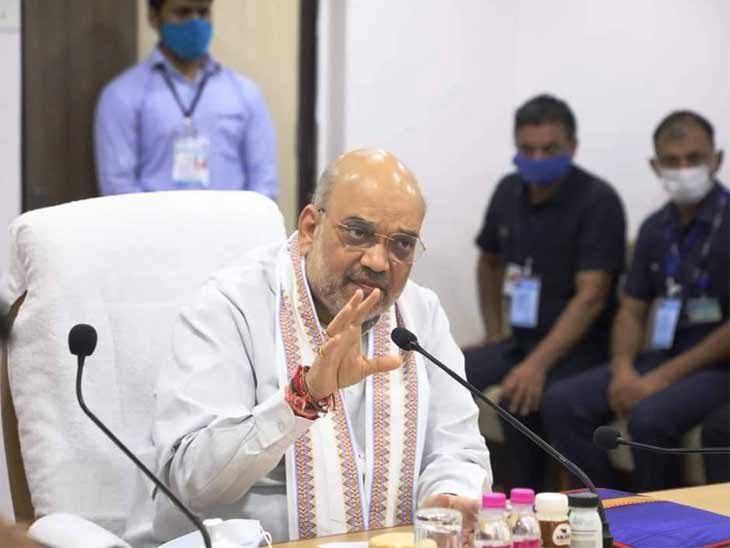 Union Home and Co-operation Minister Amit Shah urges to achieve 100 per cent target of first dose of vaccination in Ahmedabad city and district by September 30 | 30 સપ્ટેમ્બર સુધી અમદાવાદ શહેર અને જિલ્લામાં રસીકરણનો પહેલા ડોઝનો સો ટકા લક્ષ્યાંક પ્રાપ્ત કરો: અમિત શાહ - Vimarsana News
