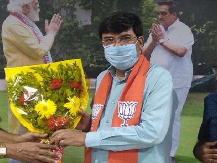 ભાજપ શહેર પ્રમુખ નિરંજન ઝાંઝમેરા.