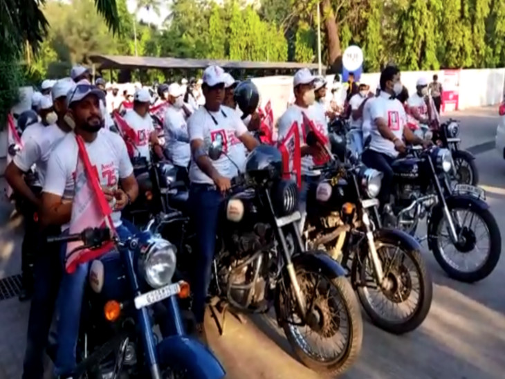 સાત વિસ્તારમાં ફરી રેલીનું સમાપન થશે.