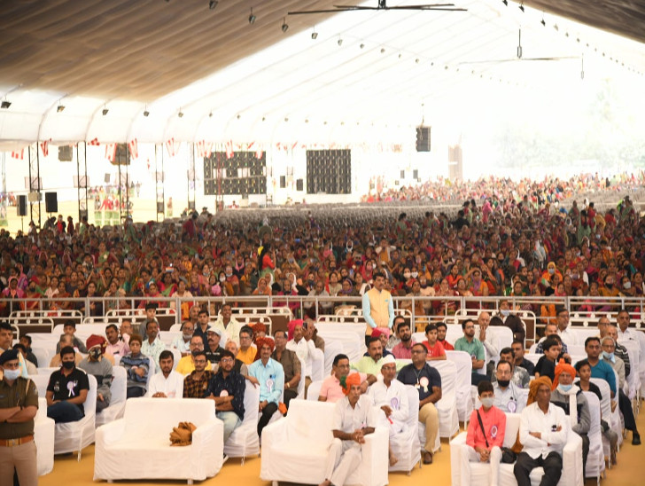 ભોજન પ્રસાદ માટે જિલ્લા વાઈઝ વ્યવસ્થા કરવામાં આવી છે