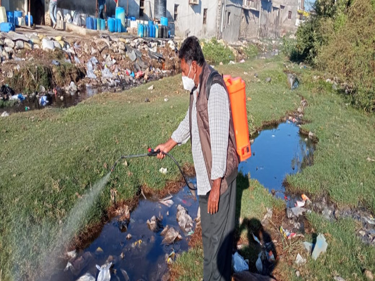 મહાનગરપાલિકા દ્વારા ફોગિંગની કામગીરી કરવામાં આવી છે