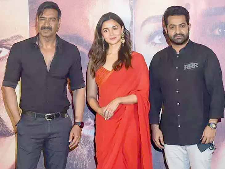 , ‘RRR’ના સ્ટાર્સની ફી:આલિયા ભટ્ટને 20 મિનિટ કામ કરવાના 9 કરોડ તો અજય દેવગનને 7 દિવસના શૂટિંગ માટે 35 કરોડ ફી મળી, The World Live Breaking News Coverage & Updates IN ENGLISH