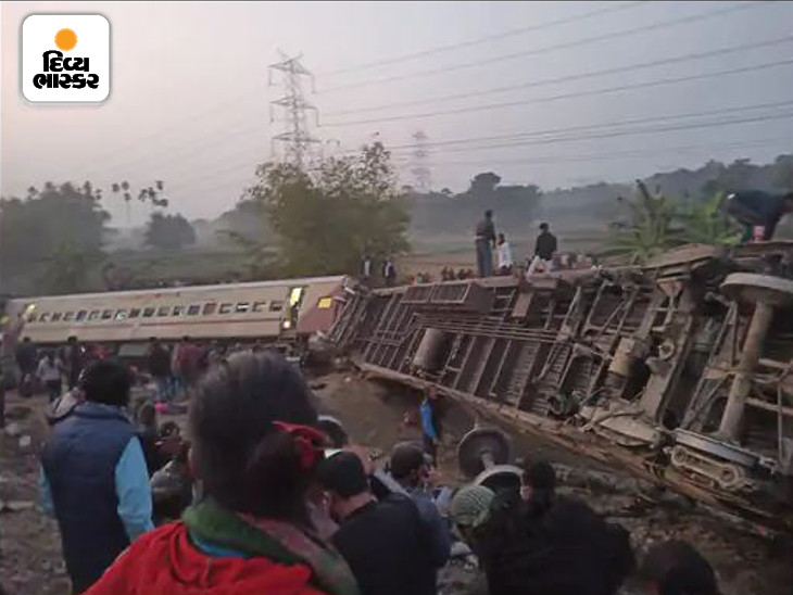 Train derails in Jalpaiguri, Bengal, derails Bikaner Express; Several ...