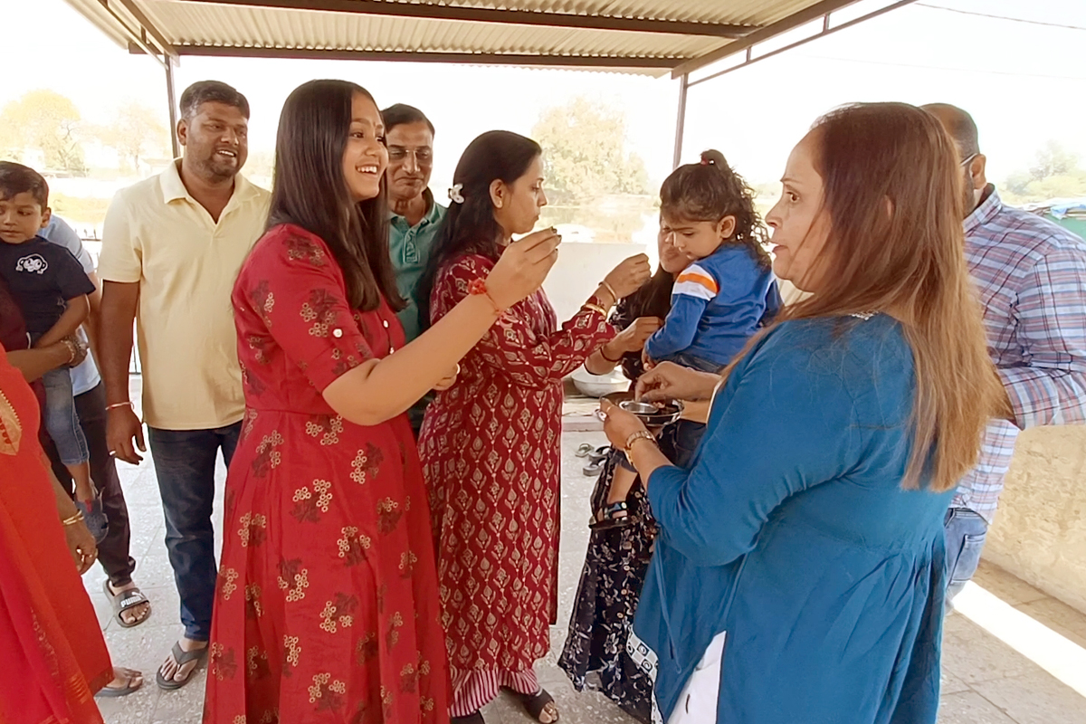 દીકરીના ઘરમાં ખુશીની લહેર ઊઠી.