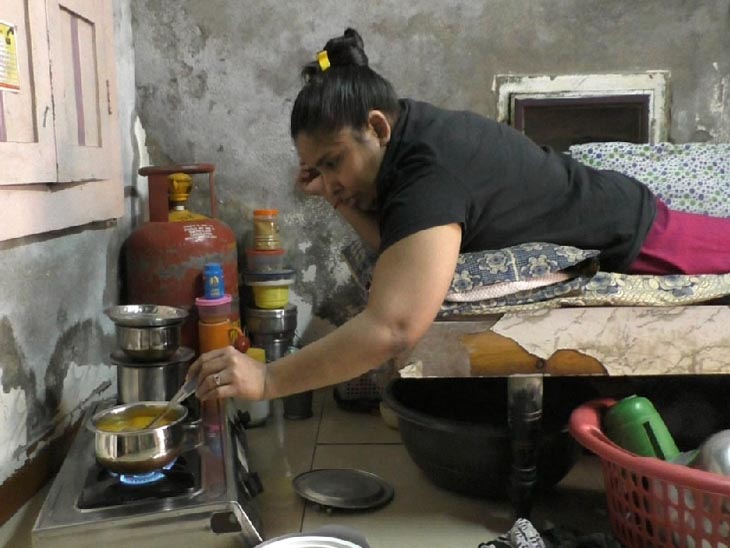 Women's Day Special: Salute to the disabled woman Bhavnaben thakor, from Mehsana.
