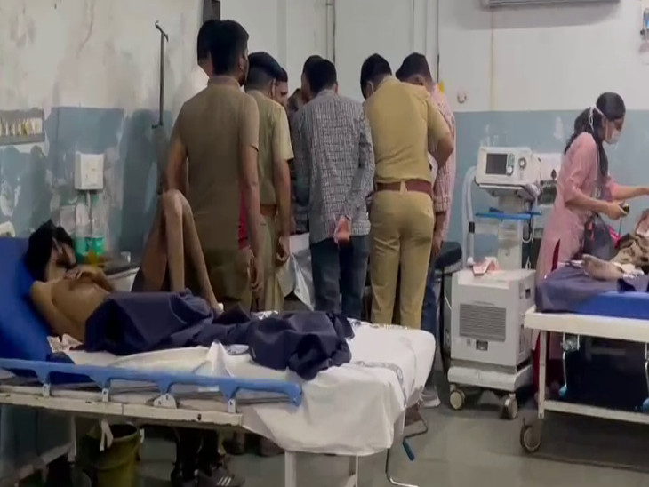 બનાવની જાણ થતાં આજીડેમ પોલીસ હરકતમાં આવી હતી