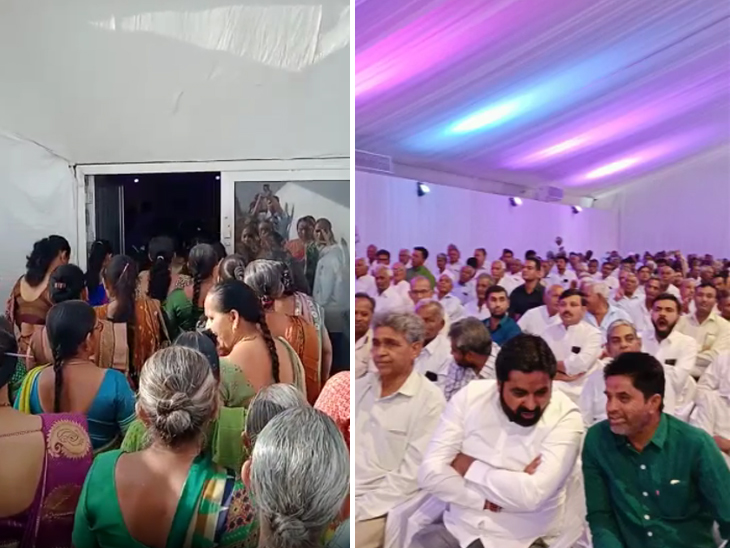 સવારથી મોટી સંખ્યામાં લોકો આવી રહ્યા છે.