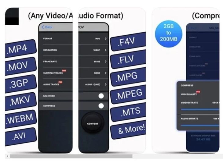 Convert videos will be easy, try these top5 video converter apps on