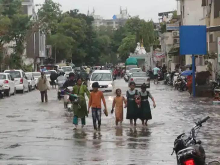 રવિવારે અમદાવાદમાં છુટોછવાયો વરસાદ થયો હતો