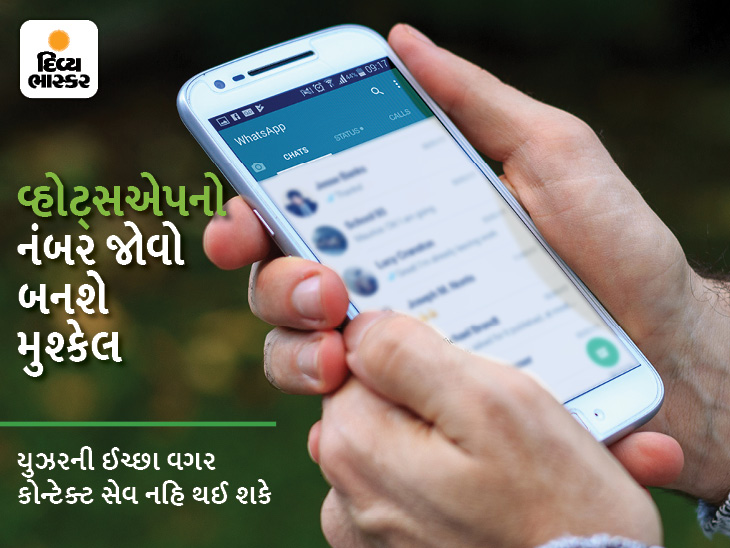 ગૃપમાં કોઈપણ તમારો ફોન નંબર નહીં જોઈ શકે, યુઝરને મળશે ફોન નંબર છુપાવવા માટેની સુવિધા|ગેજેટ,Gadgets - Divya Bhaskar