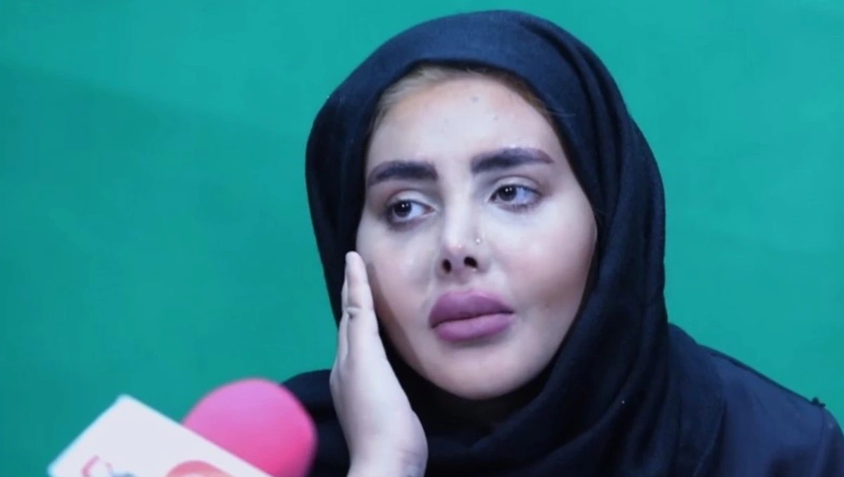 21yearold Sahar Tabar finally shows her real face to the world