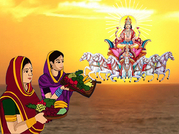 છઠ્ઠ પર્વમાં સૂર્યને અર્ઘ્ય આપીને સુખ-સમૃદ્ધિની પ્રાર્થના કરવામાં આવે છે, સ્કંદ પુરાણમાં છઠ્ઠ દેવીનો ઉલ્લેખ છે|ધર્મ,Dharm - Divya Bhaskar