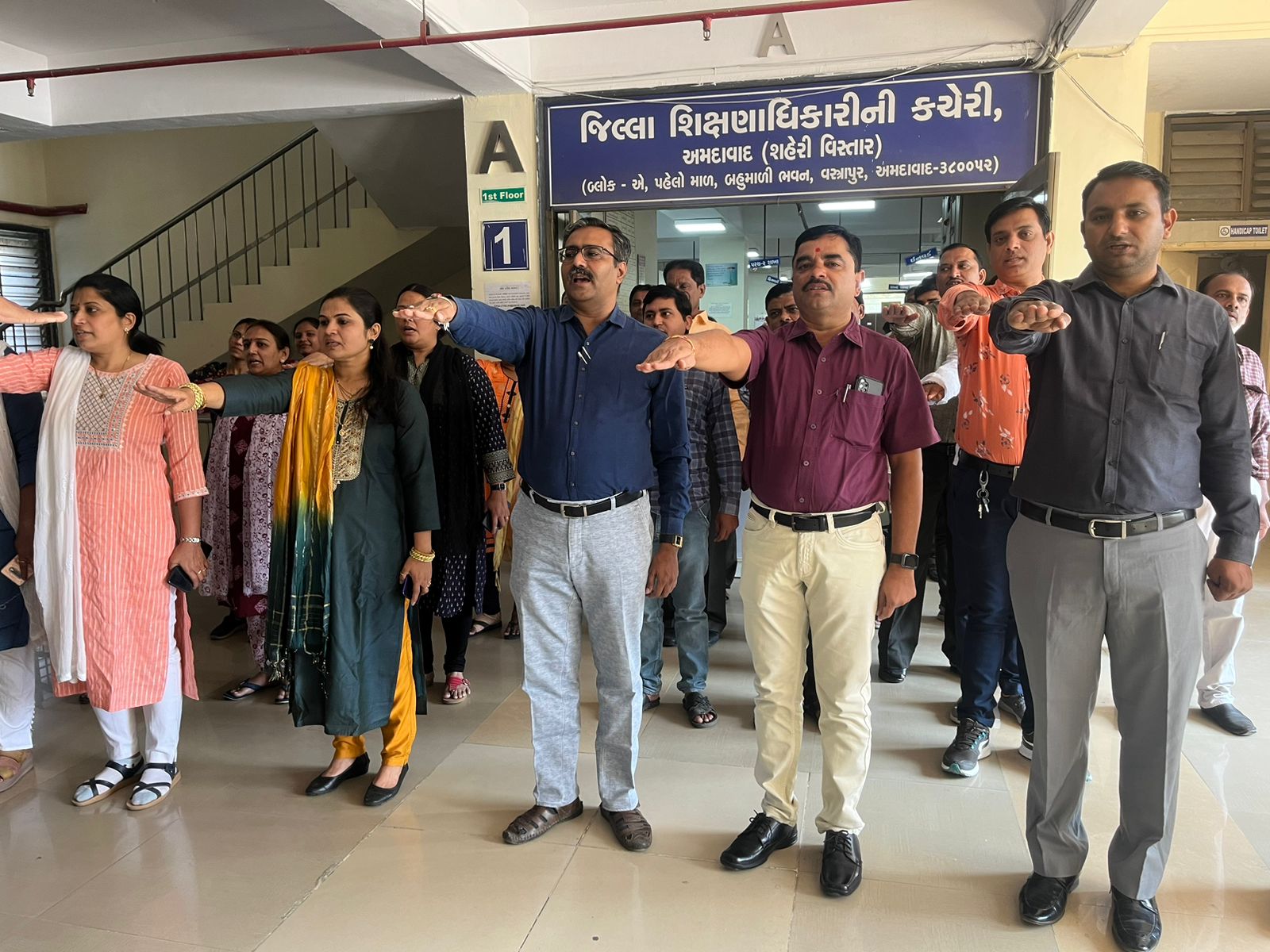 Employees of DEO office Ahmedabad will celebrate Sardar Patel Jayanti