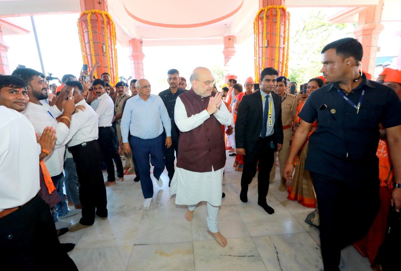 અમિત શાહ ચાર દિવસ ગુજરાત પ્રવાસે આવ્યાં