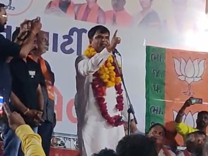 સાવલીના ભાજપ ઉમેદવાર કેતન ઇનામદાર.