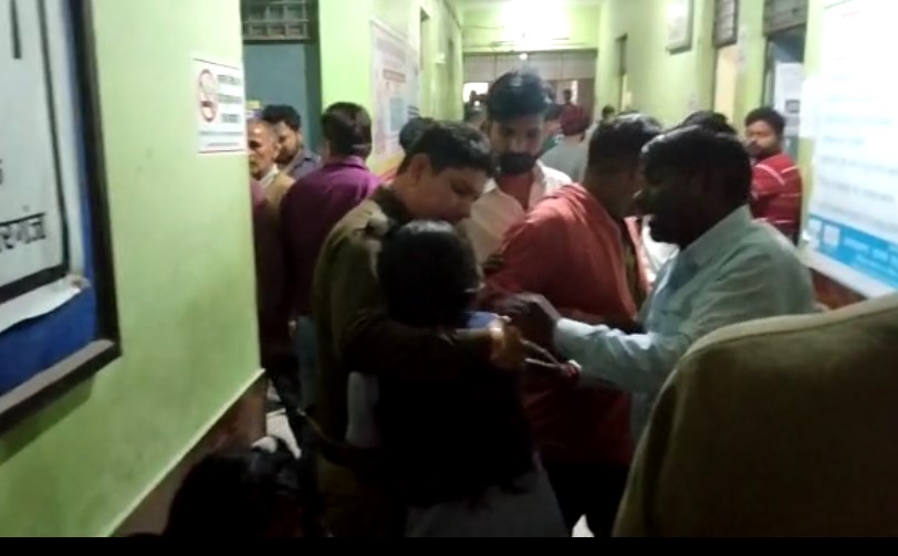 Bus overturns after hitting truck in Sitarganj, two students killed