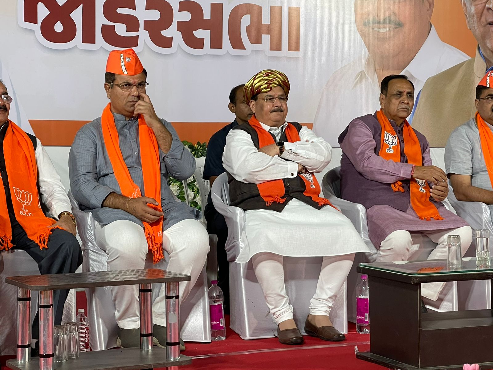 ભાજપના રાષ્ટ્રીય અધ્યક્ષ જે.પી નડ્ડાએ રાજકોટ ચારેય બેઠકમાં ચૂંટણીને લઈ નેતાઓ સાથે મહામંથન કર્યું