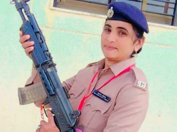Tragic death of woman constable serving in Nandasan Police Station ...