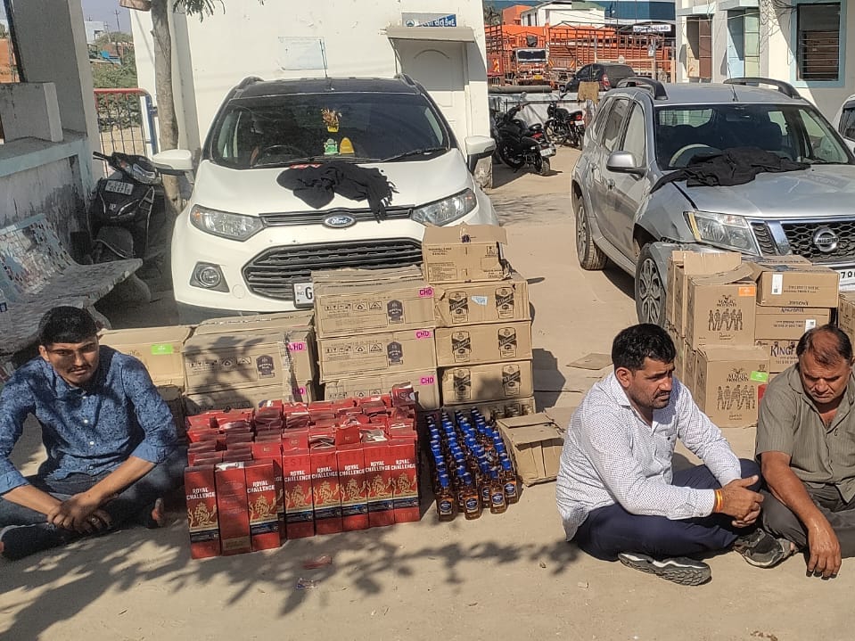 Five men caught with more than 3500 bottles of English liquor, police ...