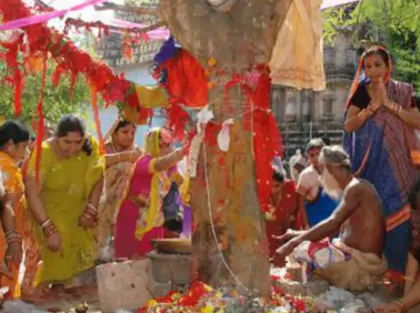 By worshiping the Ambala tree on this day