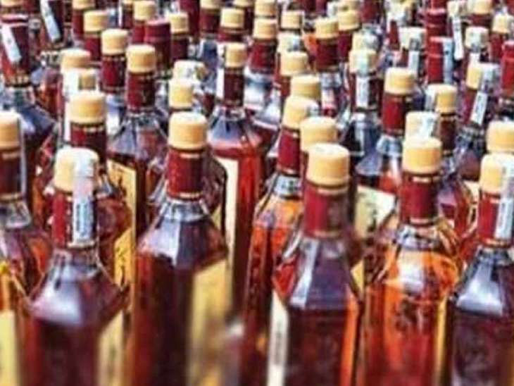 A GST search operation on Kalavad Road found 38 bottles of foreign