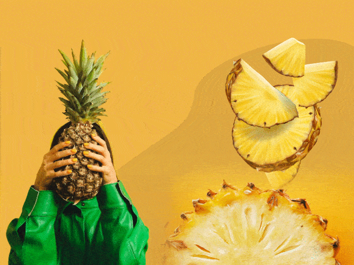 Pineapples play a big role in pleasing and repelling guests, overeating