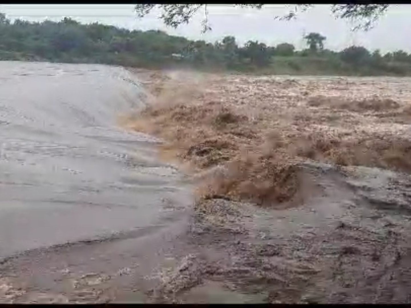 Poorna river in Tapi district overflows due to heavy rains; Coastal ...