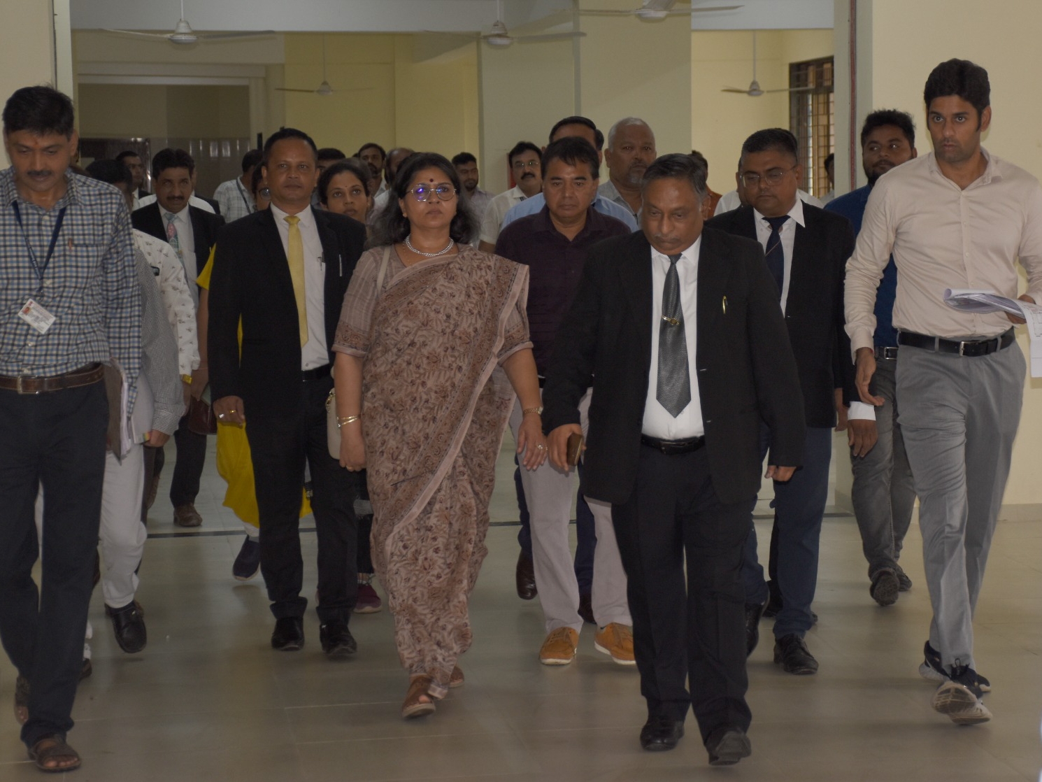Chief Justice of Gujarat High Court visited Old and New Courts in
