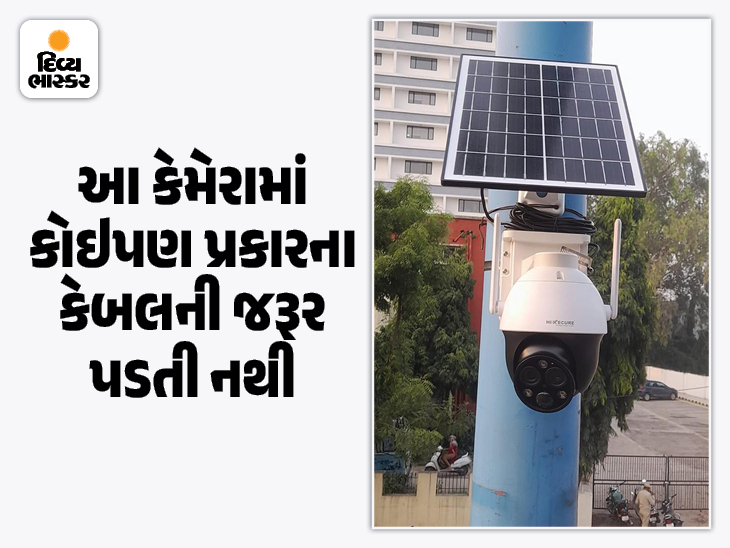 Solar powered CCTV cameras installed on Atal Bridge in Vadodara, pilot