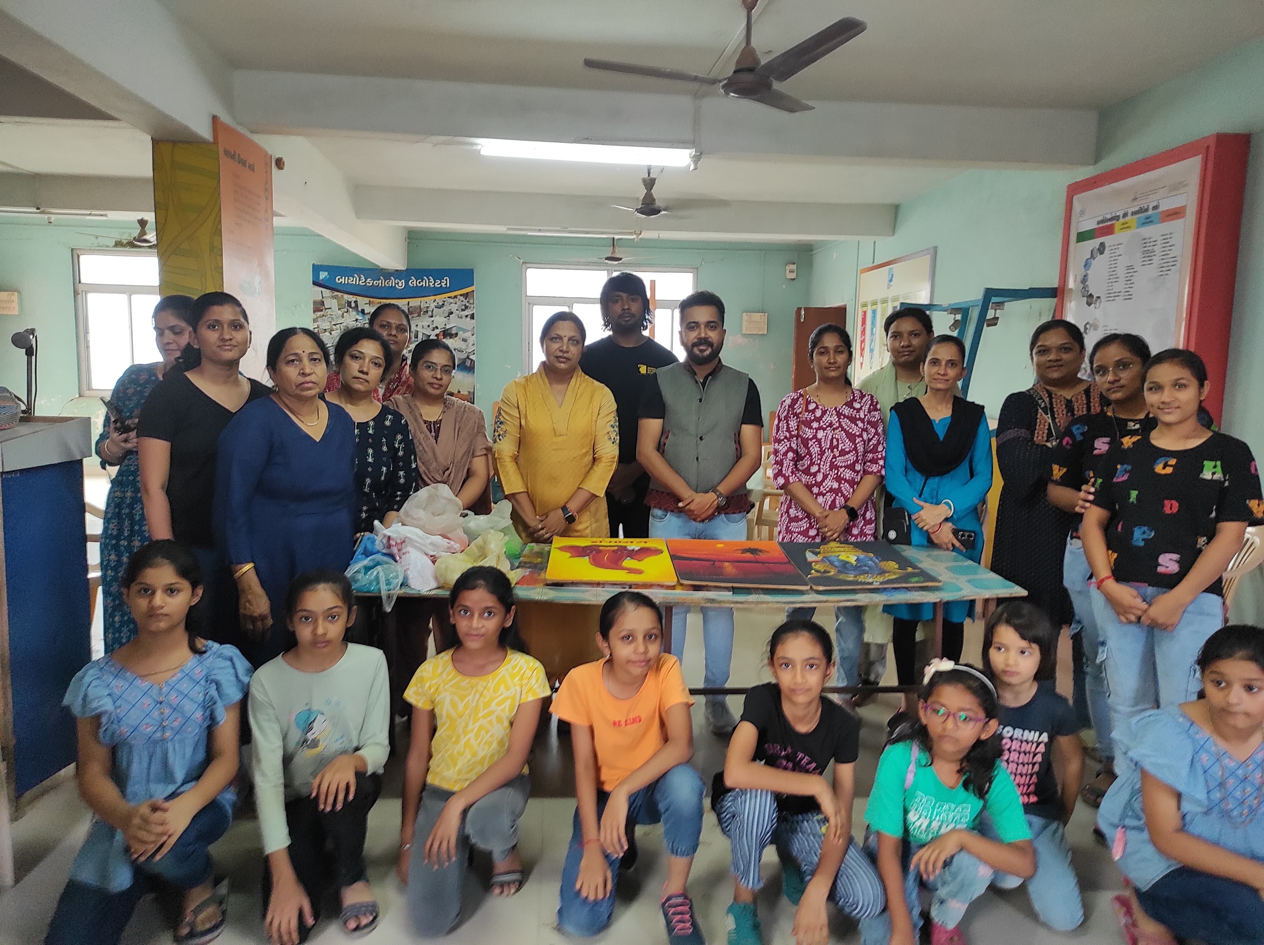 Realistic Rangoli Workshop at Param Science Community Centre | આયોજન ...