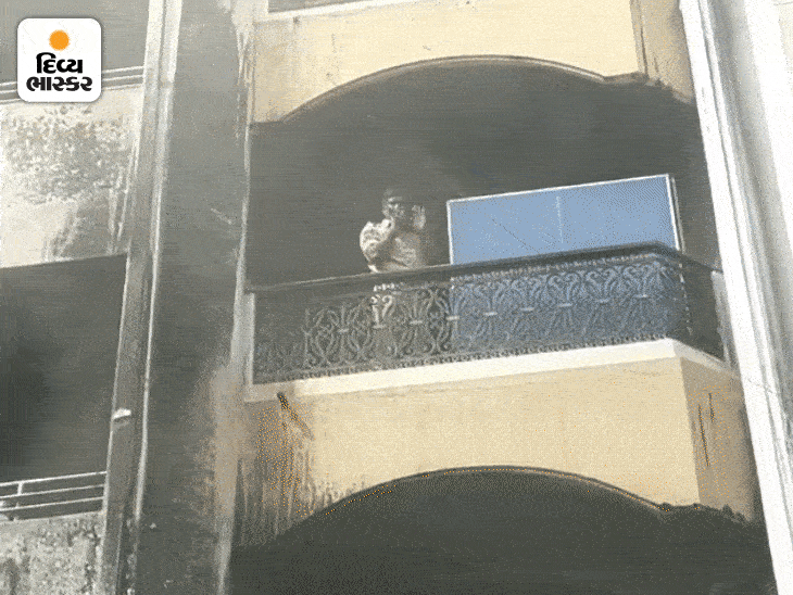 9 people burned alive before reaching the stairlift સીડીલિફ્ટ સુધી