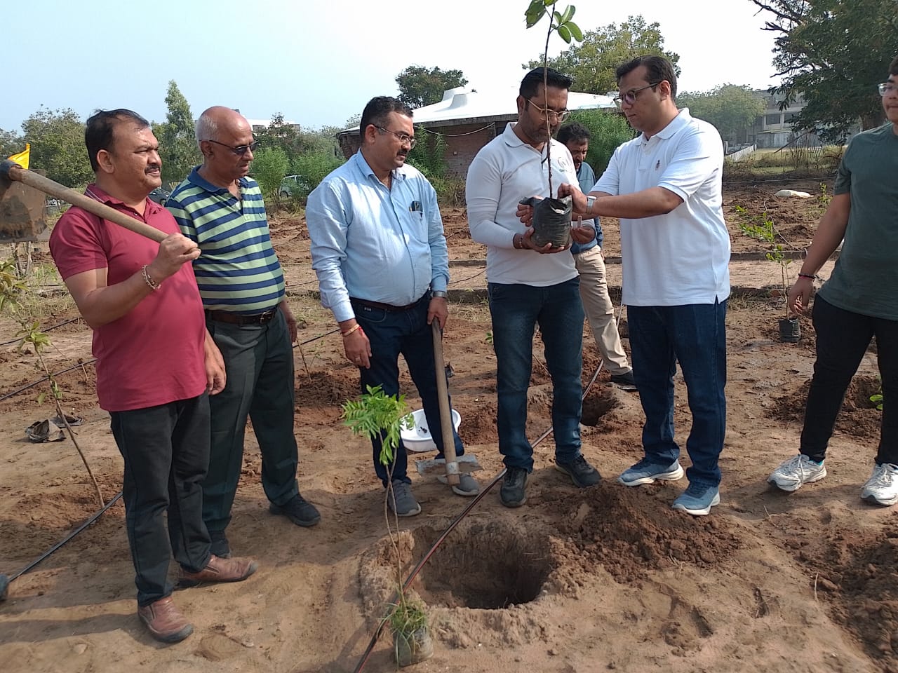 Green India campaign launched by Bharat Vikas Parishad-Bhopal through ...