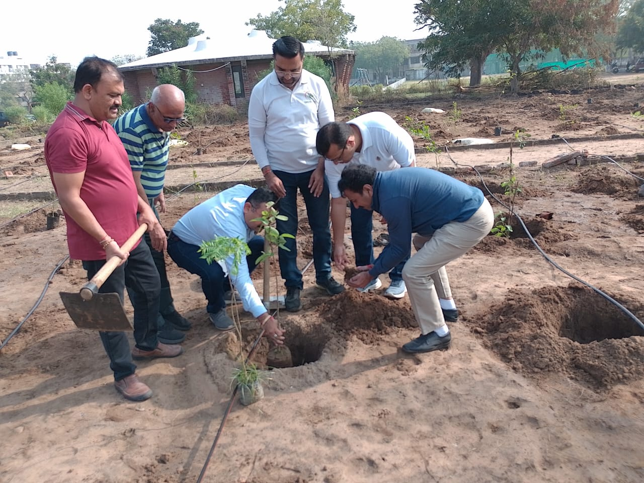 Green India campaign launched by Bharat Vikas Parishad-Bhopal through ...