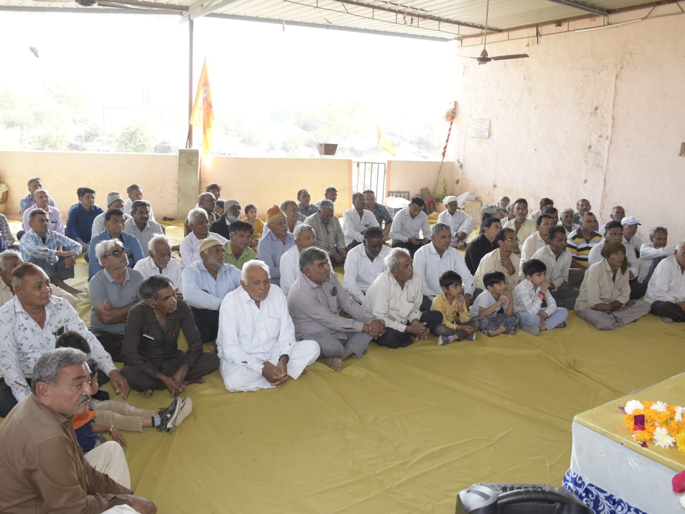 Api Rabi Aliabad Cabinet Minister Raghavji Patel inaugurated the newly constructed CC ...