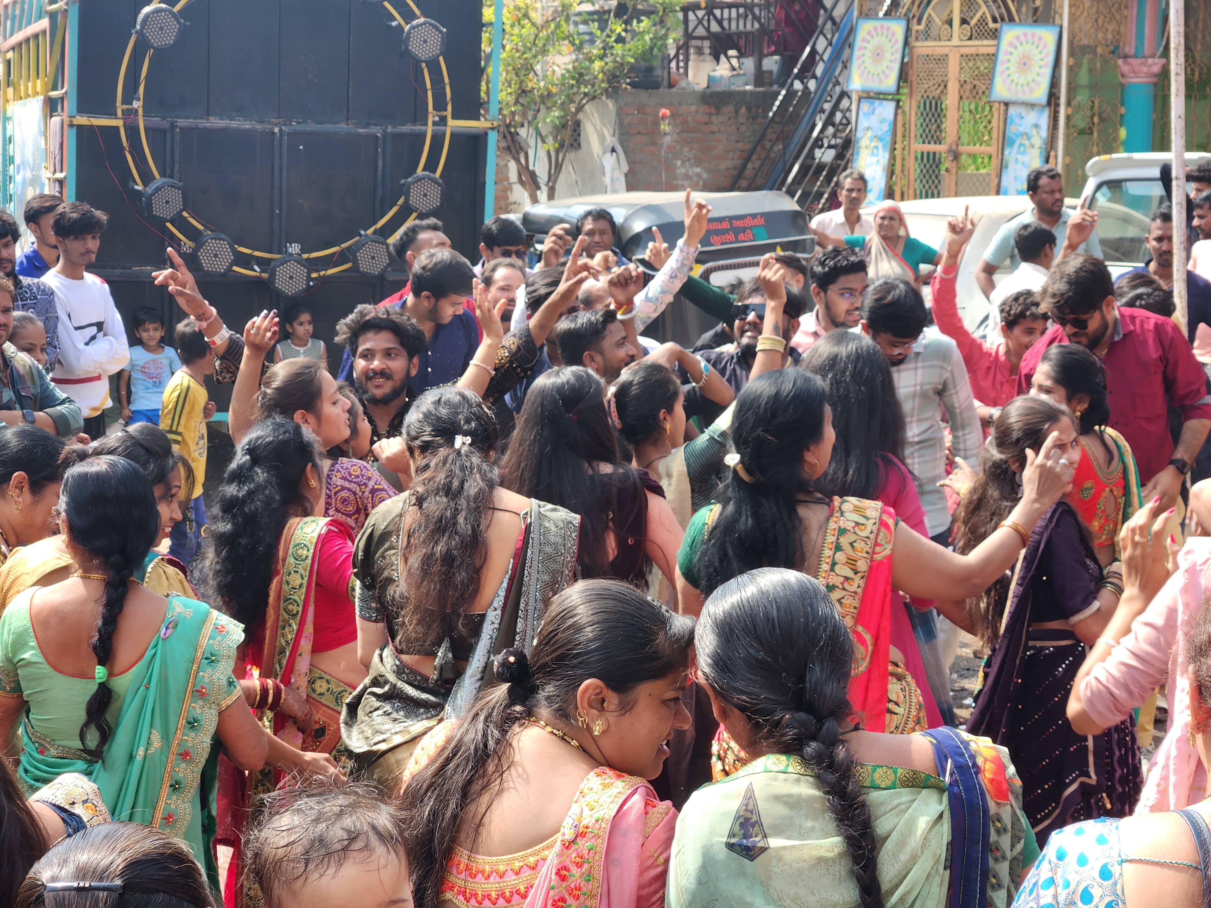 A procession was held on the occasion of the third Patotsav in ...
